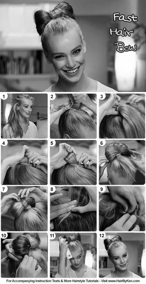 How to Do Bow Bun Hairstyle photo 0